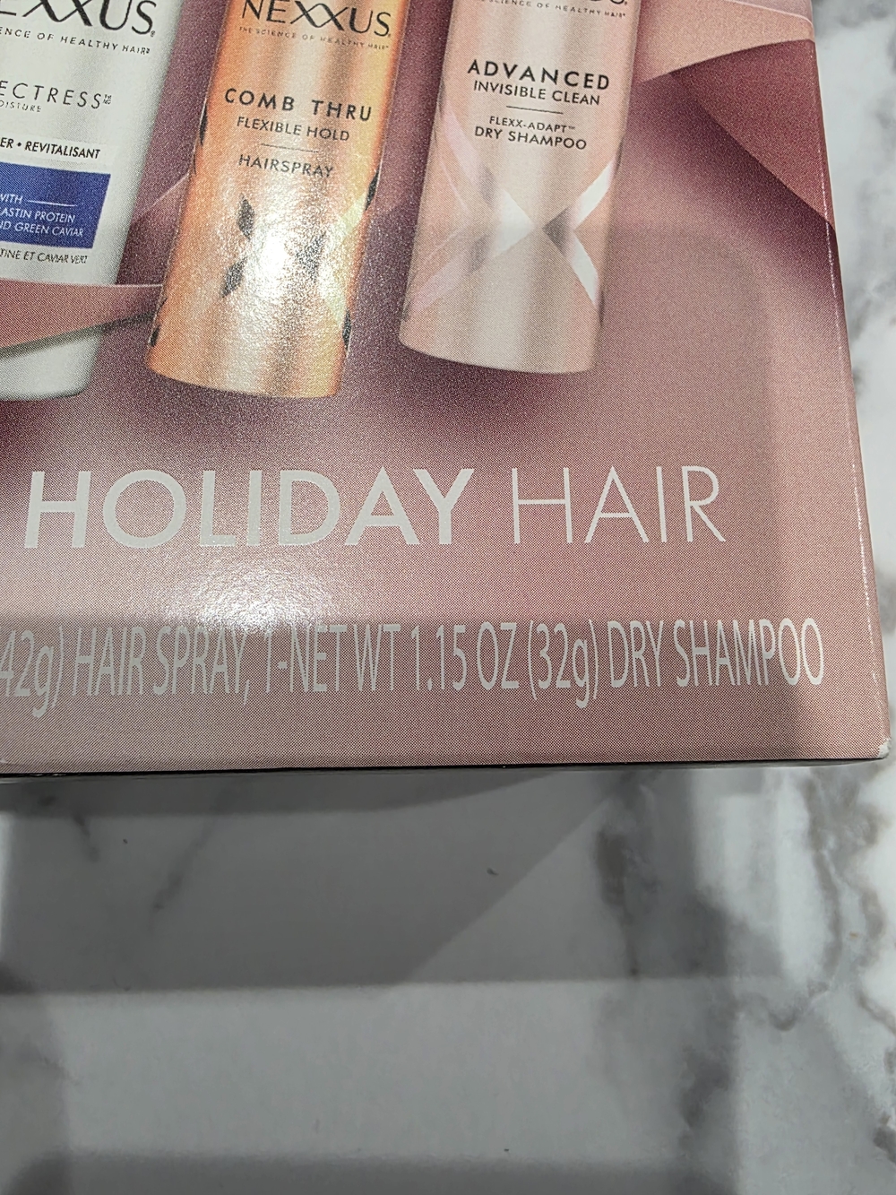 Nexxus Holiday Hair Travel Gift Set - Pink - Picture 6 of 9